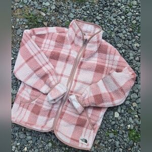 ☕️THE NORTHFACE SHERPA JACKET GIRLS KIDS SIZE XL / 18